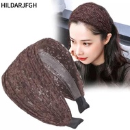 Lace Mesh Hair Band, Non Slip Headwear Wide Side Hair Hoop, Elegant Hollow Hair Accessories Elastic 