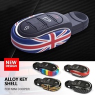 JCW Car Key Cover For mini cooper key cover keycase key chain For mini cooper F55 F56 F57 F54 F60 jc