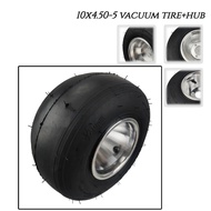 Go Kart 5 Inch Wheels Beach Car Accessories Drift Wheel 10X4.50-5 Kart Tire Highway Hub Front Wheels