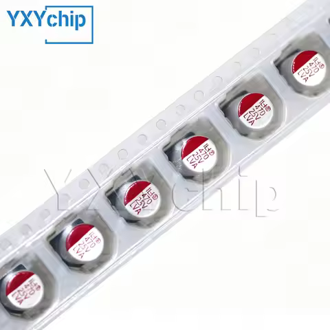 10pcs SMD Solid Electrolytic Capacitor 6.3v 10v 16v 25v 35v 50v 63v 100v 100uf 150uf 220uf 330uf 470
