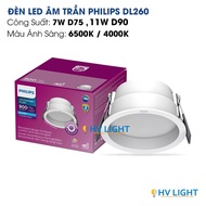 Philips DL260 LED ceiling light - Soft light, modern design