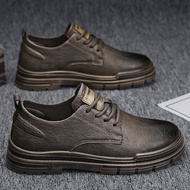 Men's leather shoes groom wedding work fashion shoes  รองเท้าหนังผู้ชาย รองเท้าแต่งงาน เจ้าบ่าว งานอ