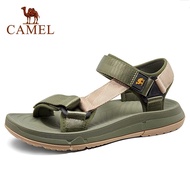 ✷ cri237 Camel รองเท้าแตะ รองเท้าชายหาด กันลื่น ใส่กลางแจ้ง สําหรับผู้ชาย