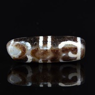 天然瑪瑙蓮師法帽古珠／天珠