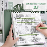 360 Degree Binder Notebook B5 Binder Notebook B5 Cute School Notebook Aesthetic Notebook Book - Suni