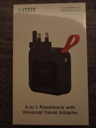 ITFIT 5合1 萬能旅行轉插充電器