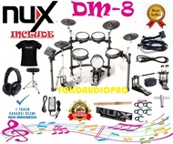 NUX DM8 DIGITAL DRUM SET NUX DM-8 WITH ALL MESH HEAD BY REMO