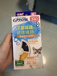 GEX 貓咪飲水器濾芯 3個裝 （送多1個散裝）