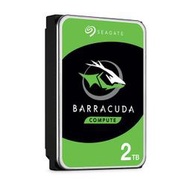 【全新盒裝】Seagate新梭魚BarraCuda 2TB 3.5吋 7200轉桌上型硬碟 (ST2000DM008)