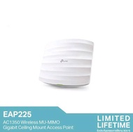 TP-Link EAP225 V3 Access Point สำหรับองค์กร (AC1350 Wireless MU-MIMO Gigabit Ceiling Mount Access Po