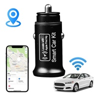 2-port TYPE C locator and charger for cars.