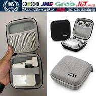 (Allthebest) Earphone Charger Cable Hardcase Macbook Charger Storage