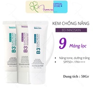 INNOSKIN B3+ Suncream SPF50+ PA++++ Broad Spectrum 50Gr
