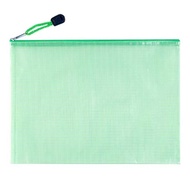 receipt organizer expanding file folder Beg fail A3 kalis air tebal 8K beg ritsleting lutsinar berka