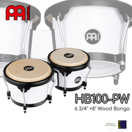 Meinl HEADLINER SERIES กลองบองโก้ รุ่น HB100-PW - White