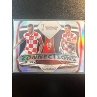Football card I817 Ivan Perisic-Marcelo Brozovic Croatia Connections Panini Prizm WC 2022
