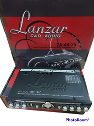 ปรีแอมป์ รถยนต์  ปรีแอมป์ 4 แบนด์ LANZAR รุ่น ZA-44.25  มี USB MP3