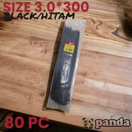 KABEL TIES/CABLE TIES PANDA HITAM UKURAN 3.0X300MM (30CM) F9008B