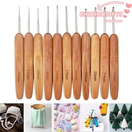 CHIHIRO1BFT8 Crochet Hooks, Small Size Long Knitting Crochet,  Bamboo Wooden Crocheting Hooks Hand W