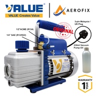 VALUE Home & Car Air-Cond Single Stage Vacuum Pump VH115N (1.5CFM)