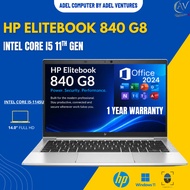 1Year Warranty I HP EliteBook 840 G8 Business Laptop 14.0" FHD IPS (Intel i5-1145G7) Windows 11 PRO