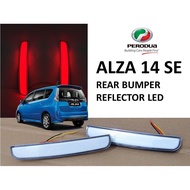 Rear Bumper LED Light Reflector Perodua Alza / Axia Style 2020