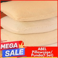 Inabel PILLOWCASE 1 Set Pillow case Punda  Abel Ilocos Size White Cotton Wedding Souvenir Wedding Gi