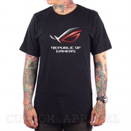 Asus Rog Tshirt T-Shirt Clothes - Republic Of Gamers Asus Rog