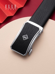 ELLE HOMME | เข็มขัดหนังอัตโนมัติแบบหัวล็อก
