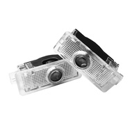 2PCS New LED Car Door Welcome Projector Warning Light Accessories For Mercedes Benz CLA E Couple C20