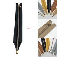 seng 30cm PU Leather Zipper with Holes Metal Zipper DIY Zipper Replacement Hardware Zipper Accessori