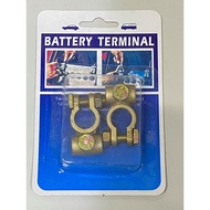 ☒Battery Terminal Plug Bus Jeep Car Truck Brass Heavy Duty Sold Pair Clamp Motolite Outlast Amaron