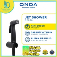 Jet Shower ONDA S88 BM | Leak-Proof & Fine Flow | 10 year warranty | Precious Metal BONUS