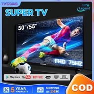 Android TV 50 inch Smart TV 32 inch 4K UHD LED Television Android 12.0 With WiFi/HDMI3.0/USB2.1 Backlight TV Murah
