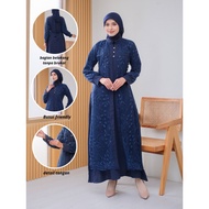 Hayya Brocade Dress ML XL XXL XXXL Brocade Dress Hayya Luxury Party Dress Crinkle Brocade Dress Late