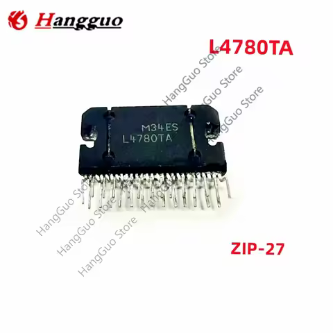 1PCS/Lot Original L4780TA LM4780TA LM4780 ZIP-27 Two-channel audio amplifier IC Chip