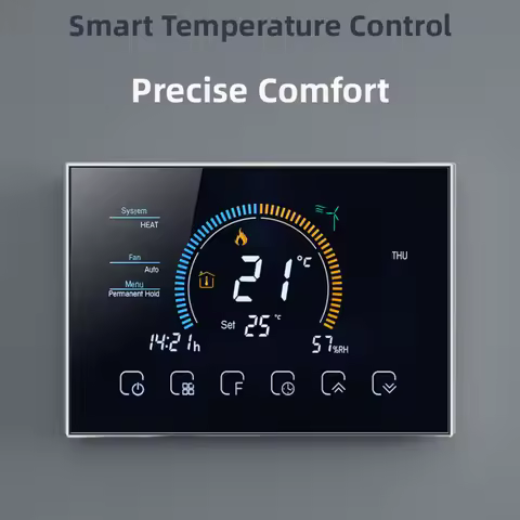 Qiumi 4.8 - Inch Display Air Conditioner Thermostat: Smart and Intuitive Climate Management