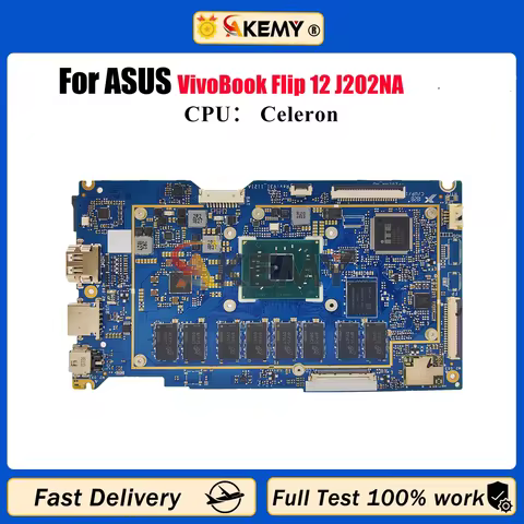 TP202NA Laptop Motherboard For ASUS VivoBook Flip TP202N VivoBook Flip 12 J202NA TP202NA TP202NAS Ma