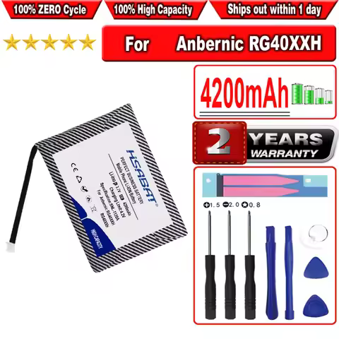 HSABAT 4200mAh Battery for Anbernic RG 40XXH RG40XXH