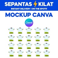 Mockup 2D Jersey Editable Canva Template | Design Jersey Custom