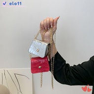 ELO Crossbody Bags, Mini Versatile Shoulder Bag, Korean Fashion PU Simplicity Chain Handbag Lipstick