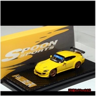 YM Model 1:64 Honda Civic S2000 Spoon Resin Limited edition simulation car model EG6