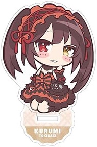 Two-Dimensional Cospa Date A Live IV Kurumi Tokisaki Acrylic Stand Deformed Ver., Approx. H 5.1 x W 