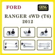 FORD RANGER 2012 (T6) 4WD/2012 (T6) 4WD/Car End CERA Ball Joint Tie Rod Rack Stabilizer S