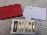(現貨）Maison Francis Kurkdjian MFK 吉安香水百家樂540 旅行套裝組合 鋅合金外殻+ 10ml*5