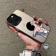 ‌Crayon Shin-chan Cartoon Phone Case For Realme 8 2 Pro 8i 7i 6i 5i 5S 5 C3 C2 C1 U1 GT 5 Pro 6 3 Ne