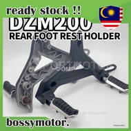 ORIGINAL 🔥 DEMAK DZM200 REAR FOOT REST HOLDER (R/L) FOOTREST FOOT REST BRACKET BELAKANG DZM 200 KIRI