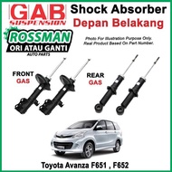 Toyota Avanza F651 , F652 Original GAB Premium Absorber Set