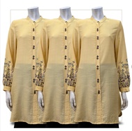 iLOVELY - Blouse Cotton Sejuk Bersulam Eksklusif (10229)