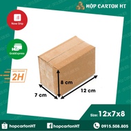 12x7x8 Carton boxes, packing cod paper boxes, cheap packing carton boxes
